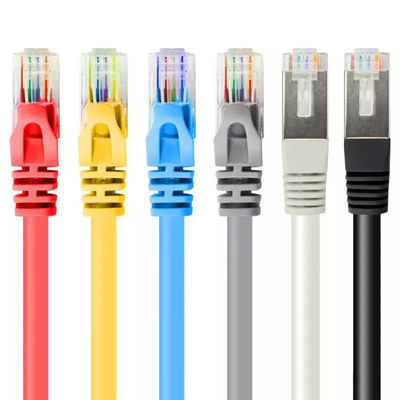 Sftp Twist Pairs کابل پچ اترنت Rj45 Cat5 Cat7 Cat6 برای ارتباطات