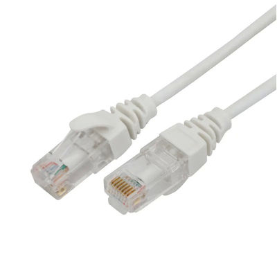وصله کابل اترنت Cat6A سفارشی، سیم پچ باریک S FTP با طول 5 متر و 1 متر