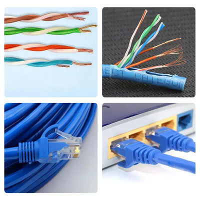 وصله کابل اترنت Cat6A سفارشی، سیم پچ باریک S FTP با طول 5 متر و 1 متر