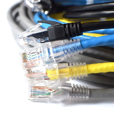 پچ کابل اترنت 1000 مگابیت بر ثانیه، کابل پچ Rj45 Cat6a برای شبکه مدیریت