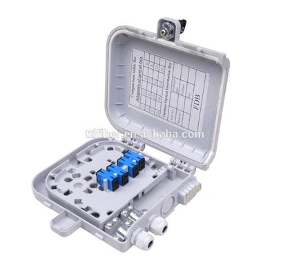 جعبه پایانه فیبر نوری 8 هسته ای برای NAP ODP FTB FTTH دسترسی به فیبر کابل قطع نشده