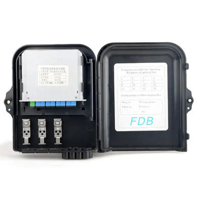 جعبه پایانه فیبر نوری 8 هسته ای برای NAP ODP FTB FTTH دسترسی به فیبر کابل قطع نشده