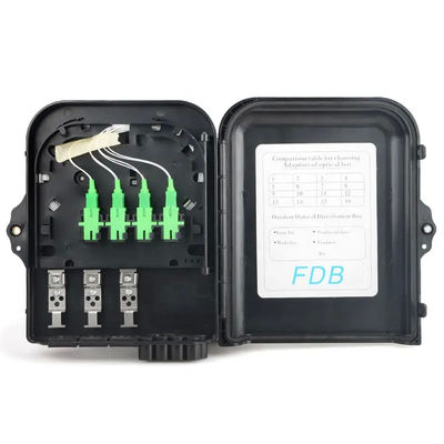 جعبه پایانه فیبر نوری 8 هسته ای برای NAP ODP FTB FTTH دسترسی به فیبر کابل قطع نشده